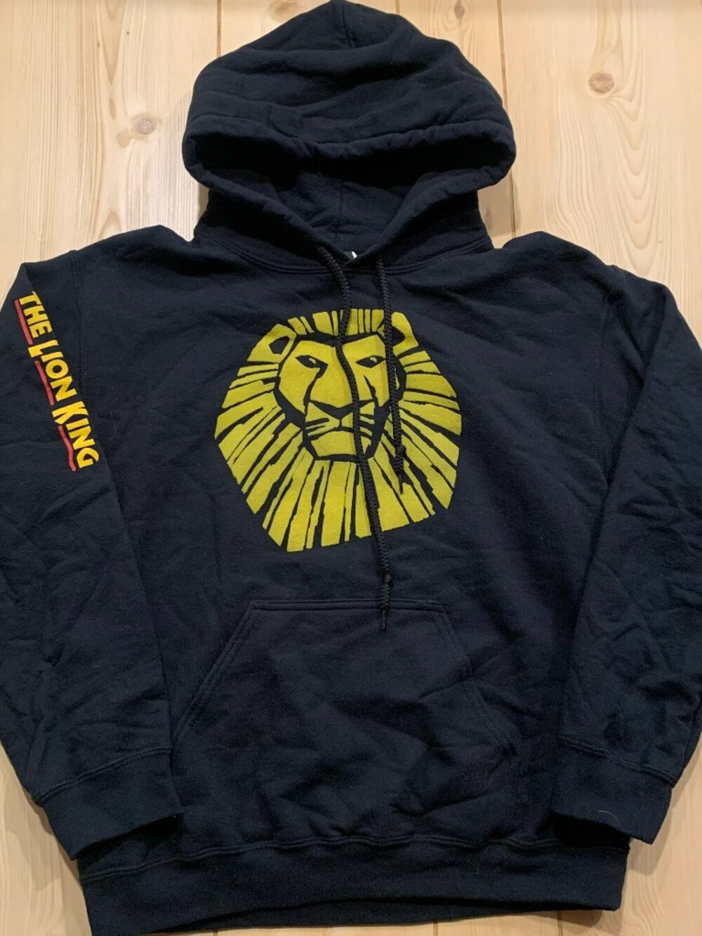 Walt Disney The Lion King Broadway Musical Theatre Play Hoodie Sweatshirt Size S